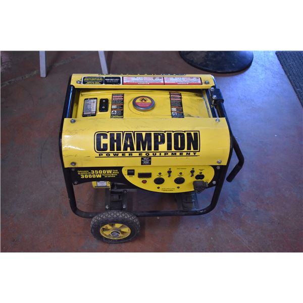 *Champion 196cc Gasoline Generator