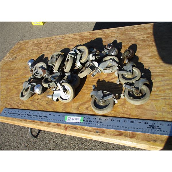 lot of castors