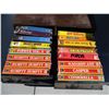 Image 2 : vintage kids VHS tapes in holder