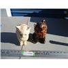 Image 1 : (2) chalkware cats