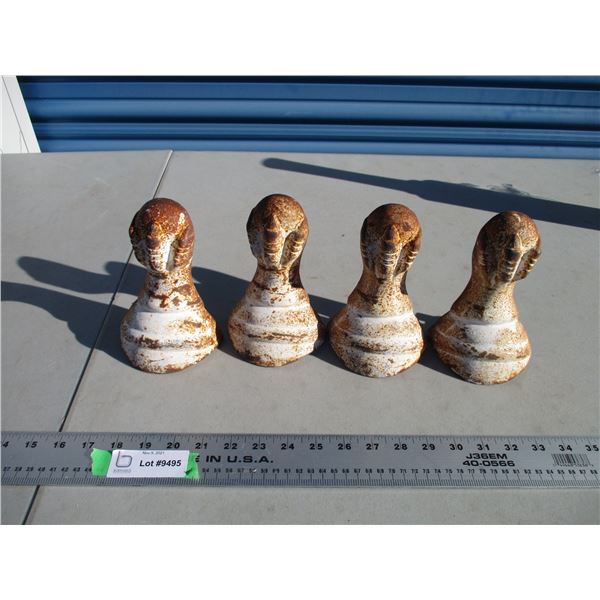 cast iron bathtub legs