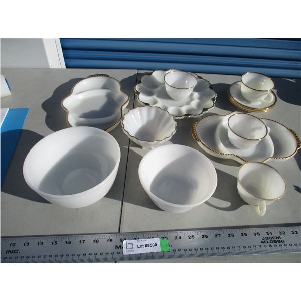 fire king + other vintage dishware