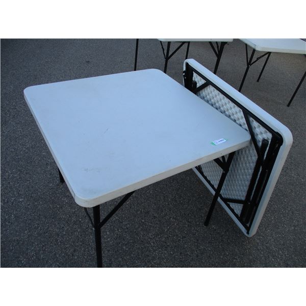 2X The Money - folding leg card tables