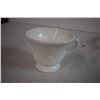 Image 7 : Set of (4) Mugs, Crystal Ashray and Creamer, Japan Duck Mug, and Milkglass Teacup