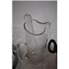 Image 2 : Metal Water Dispenser, Glass Pitcher with Stirer, Glass Cups, and Metal Serving Tray