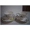 Image 2 : Pair of Teacups, Cheese Dish Cookie Jar, and Decorative Plate