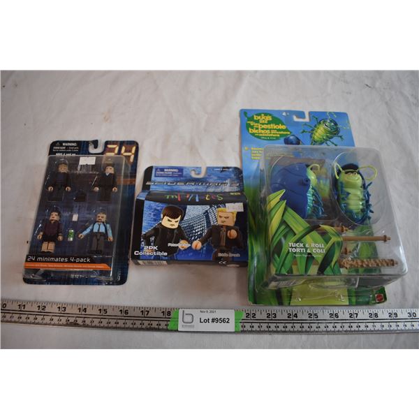 Spider-Man 3, A Bug's Life, and 24 Toys