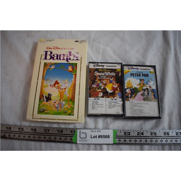 Disney Cassette Tapes