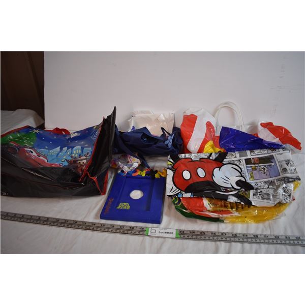 Assorted Disney Bags + Picture Frame