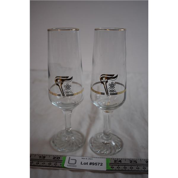 Olympic Stemmed Glasses