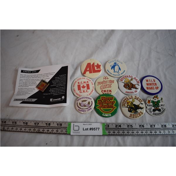 Assorted Vintage Pins