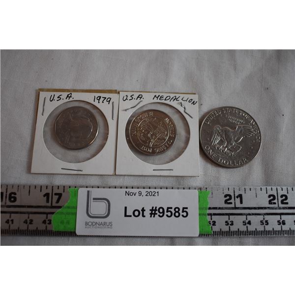 (3) USA Coins