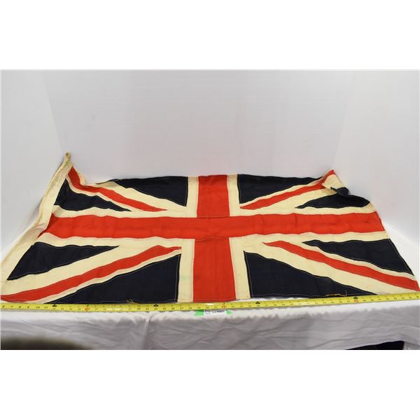 Vintage Union Jack Flag – 54” Long