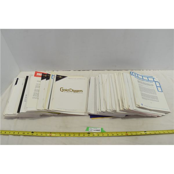 Movie Press Kits – incomplete