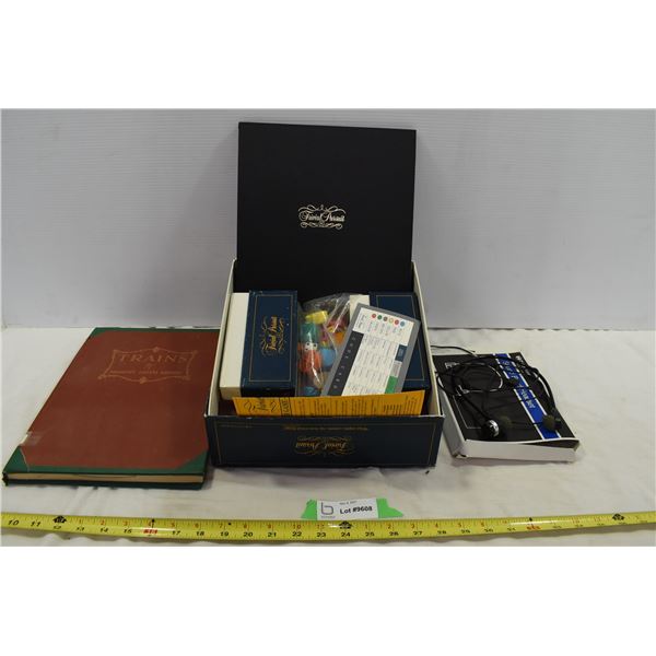 Trivial Pursuit, Train Book & Headphones