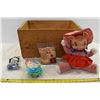 Image 1 : Apple Box, Doll & Happy Meal Toys
