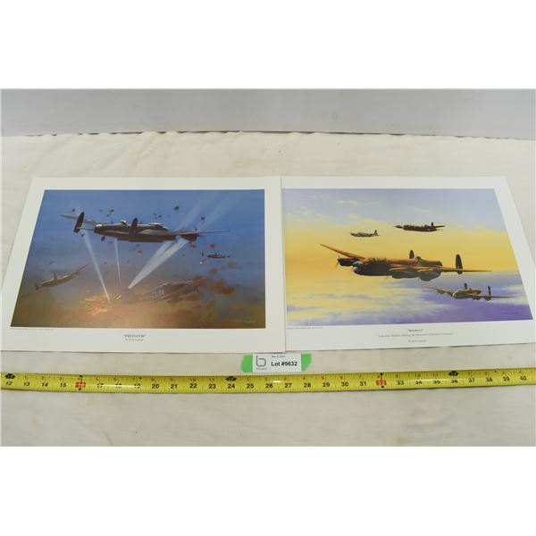 Night Time Bomber & Day Time Bomber Prints