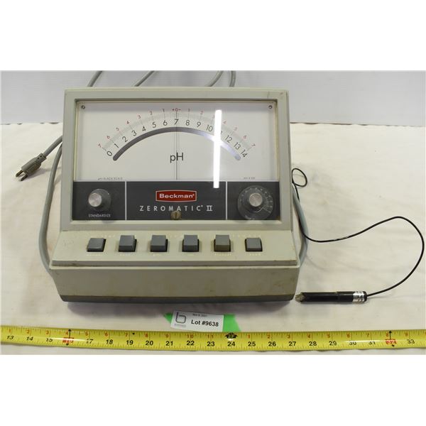 Beckman Zeromatic 2 – Needs Repair