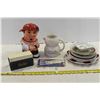 Image 1 : *Rapper Cookie Jar, Hot Chocolate Pot, Trivial Pursuit, Stack of Plates