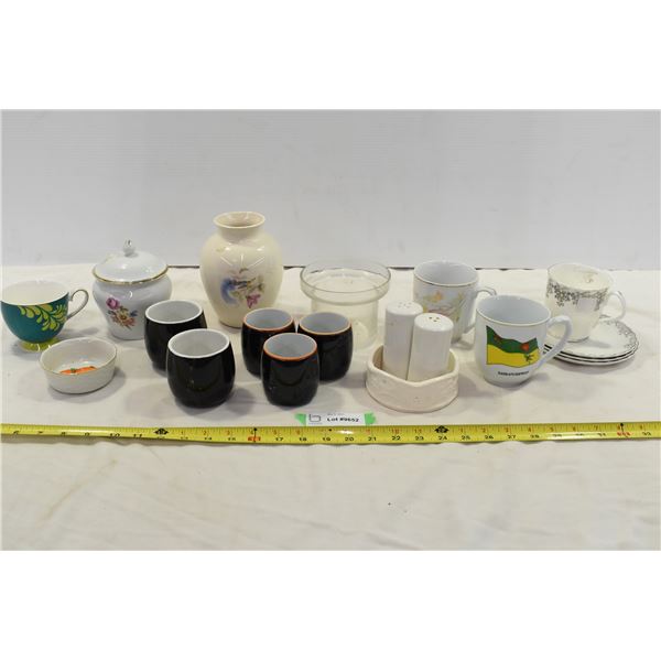 Assorted Ceramic and Glass Dishes