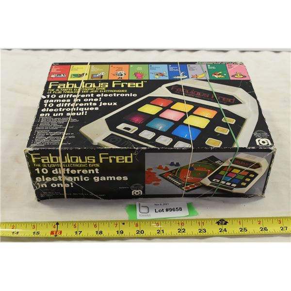 *Vintage Fabulous Fred Electronic Game + Keyboard