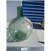 Image 1 : large bottle green tint 16" tall