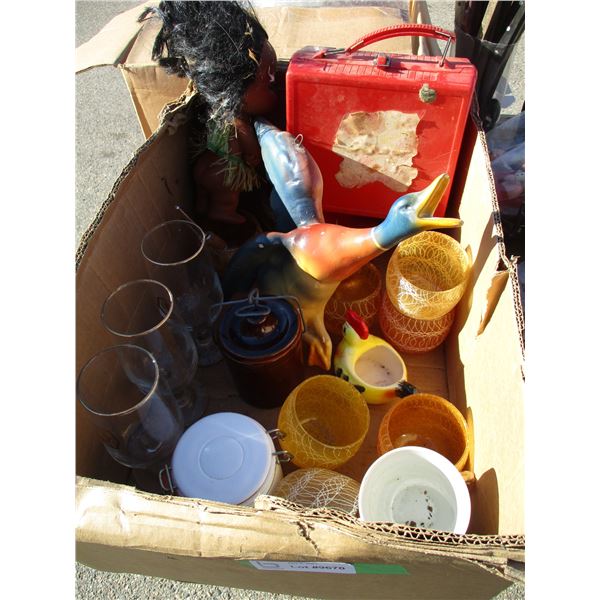 lunchbox chalkware + misc