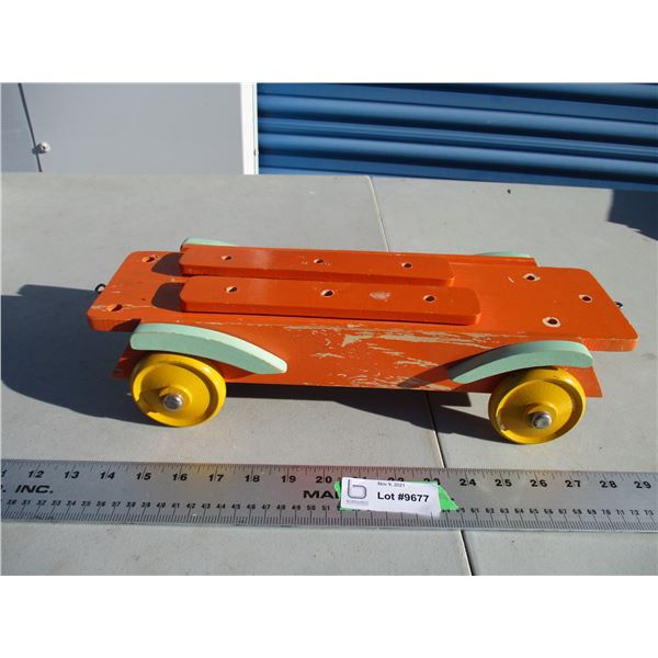 wooden truck Bodnarus Auctioneering