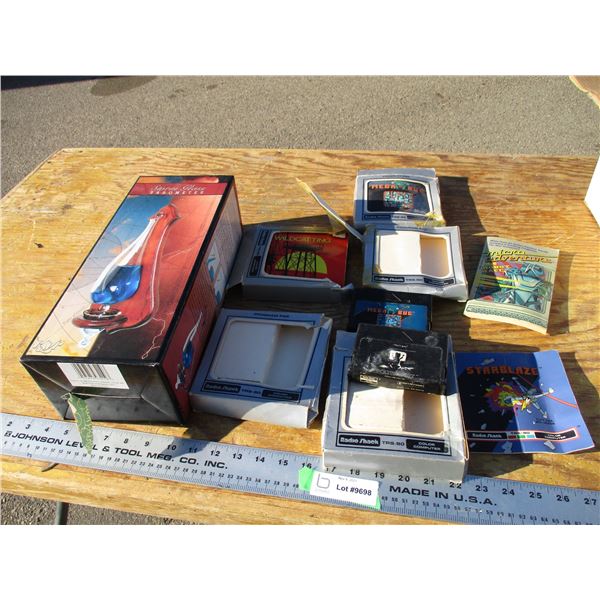 radio shack computer games + barometer