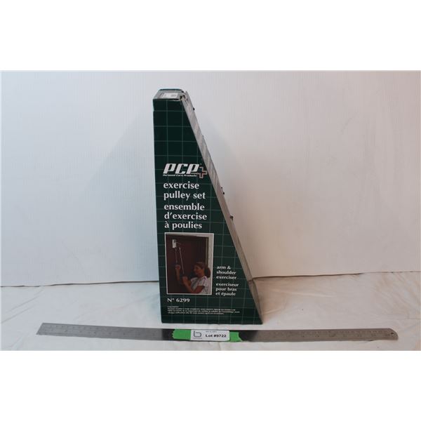 Vintage Exercise pulley set in box