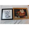 Image 4 : Framed cat art