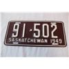 Image 4 : Vintage Saskatchewan licence plates