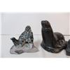 Image 3 : Inuit stone carvings, sea life