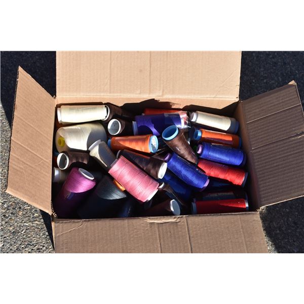 Box of serger thread - LARGE LOT