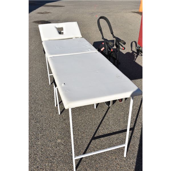 Massage Table + Walker (portable table)