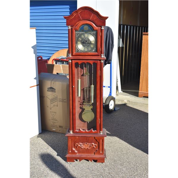Grandfather Clock - 19"widest 68" tallest