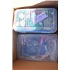 Image 2 : box of sewing materials (ribbon pieces)