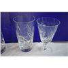 Image 2 : Variety of Crystal Glasses + Painted Glass Mugs