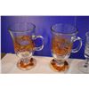 Image 6 : Variety of Crystal Glasses + Painted Glass Mugs