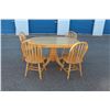 Image 1 : Dining Room Table with 4 chairs
