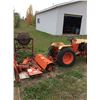 Image 1 : REMOTE PICKUP (7 KM EAST OF SASKATOON) -446 Case Tractor (doesn't run) - rototiller, blade, lawnmowe