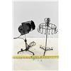 Image 1 : Small Spotlight Desk Lamp & Spinning Necklace Holder