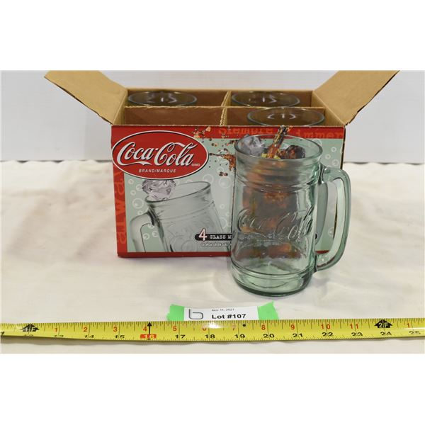 Coca Cola Sapphire Glasses