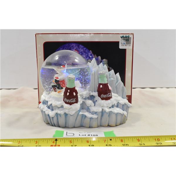Coca Cola LED Snowglobe – Tested & Working
