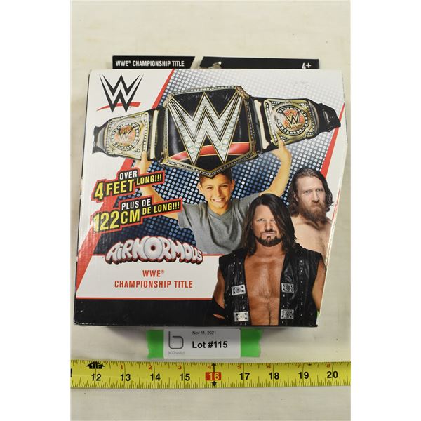 Inflatable WWE Belt