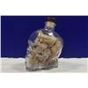 Image 2 : 1 Large Glass Skull Bottle & 2 Small Skull Bottles
