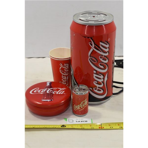 Coca Cola Spinning Light & Other Coca Cola Products