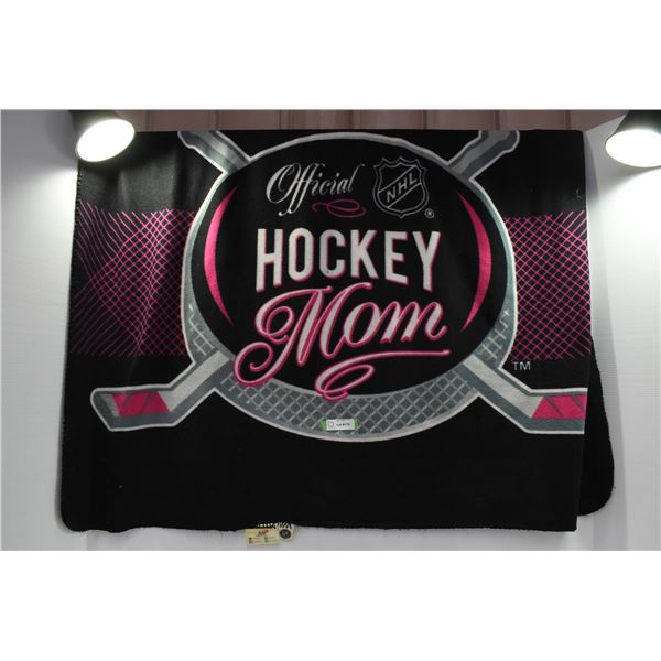 Official Hockey Mom Blanket