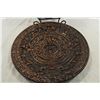 Image 2 : Aztec Styled Metal Plate & Metal Wine Rack