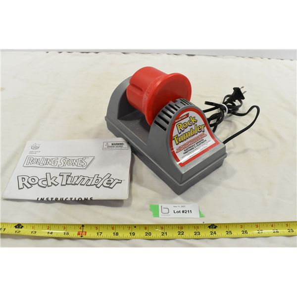Rolling Stones Rock Tumble w/ Rocksr – Tested & Working